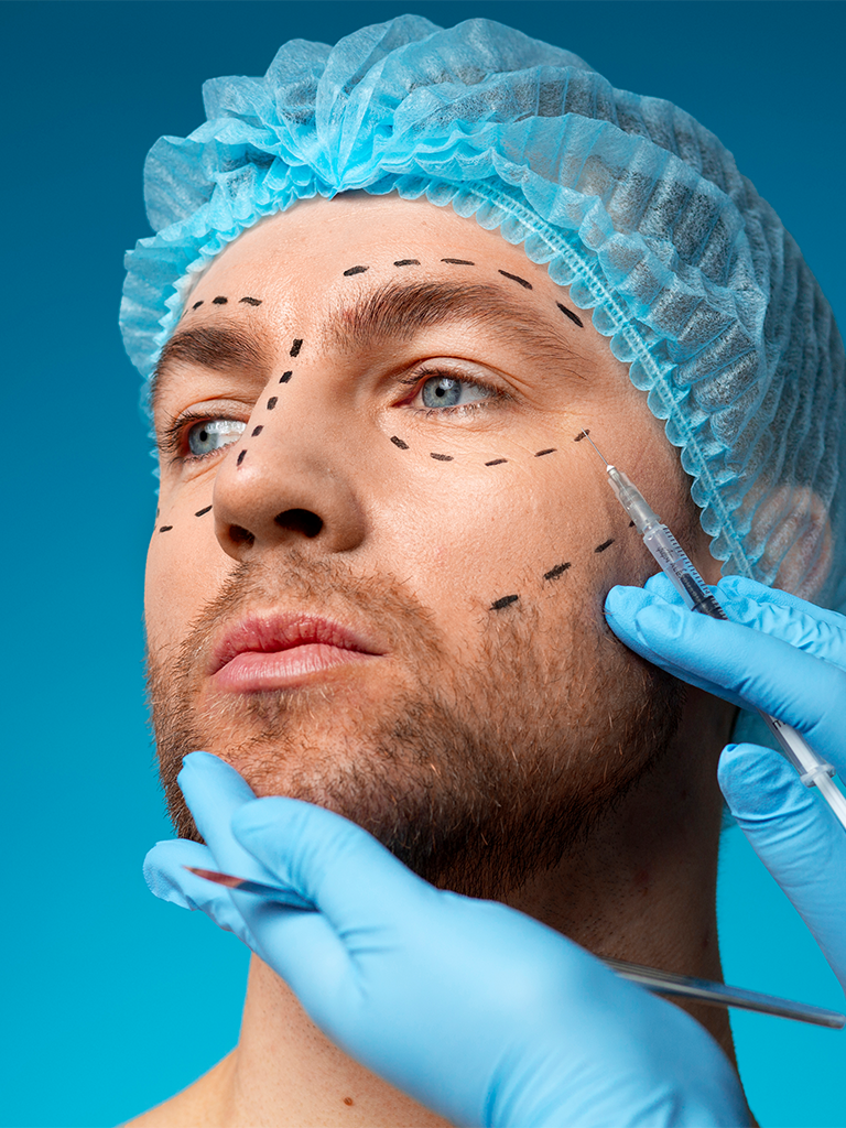 Dr. Vihang Sukhadia performing correction plastic surgery at Sukriti Hospital in Bharuch. Advanced reconstructive procedures for facial aesthetics and function.